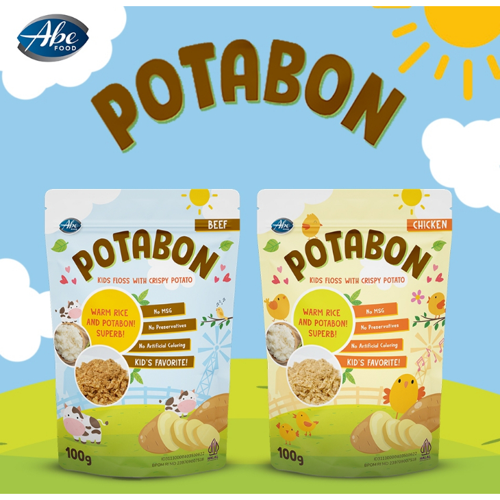 

Abon Sapi Potabon Abon Bayi Kemasan 100g Non MSG Abon Bayi Abon Sehat Penambah NAfsu Makan Cemilan Mpasi BB Booster Abon penambah Berat Badan Tanpa Pengawet Tanpa MSG