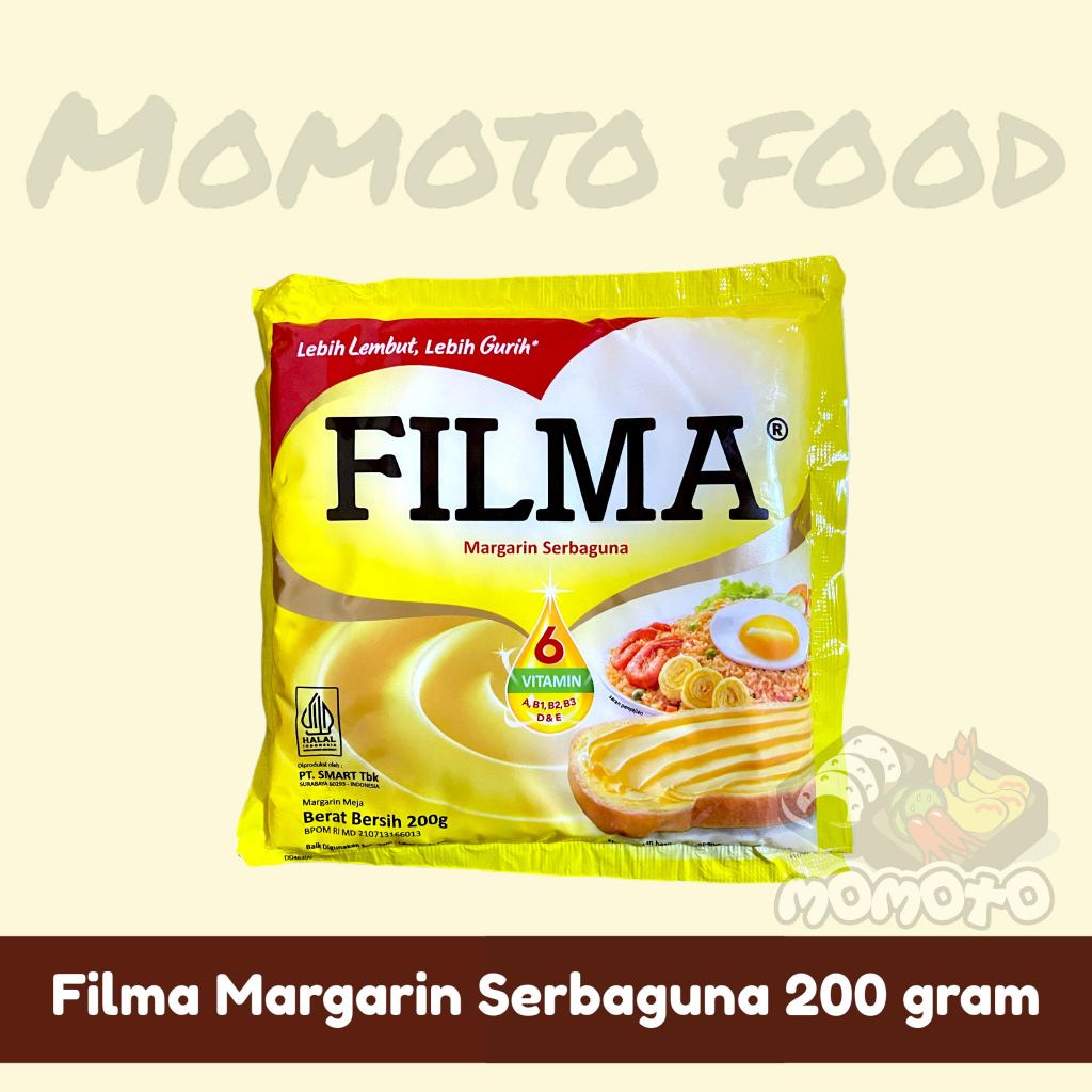 

Filma Margarine Serbaguna 200 gram Mentega Halal