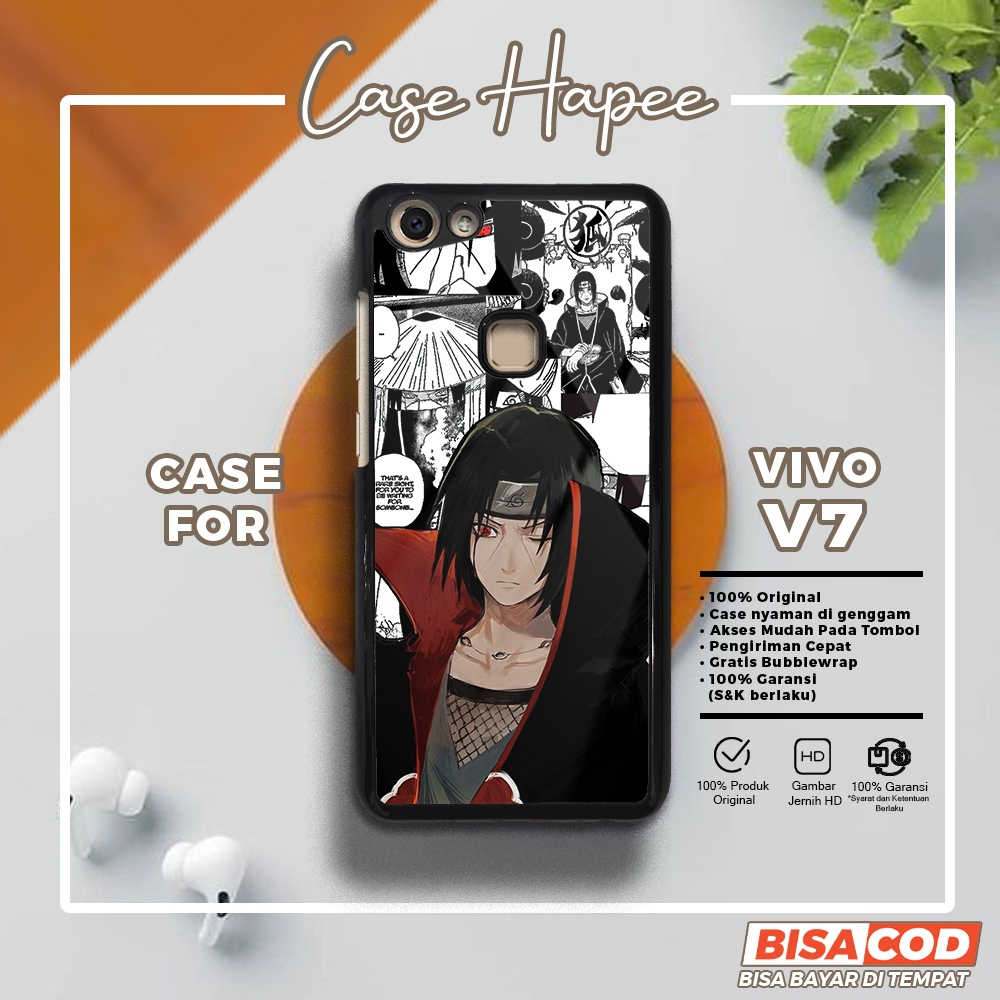 Case Vivo V7 Casing Vivo V7 [UCHA] Casehapee Case Glossy Case Aesthetic Custom Case Premium Softcase