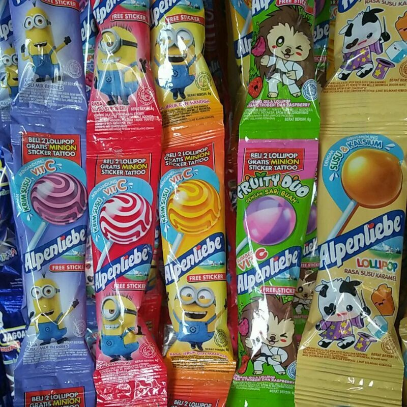 

Alpenliebe Lollipop ( 24 pcs ) 10.5 gram BARU Lolipop
