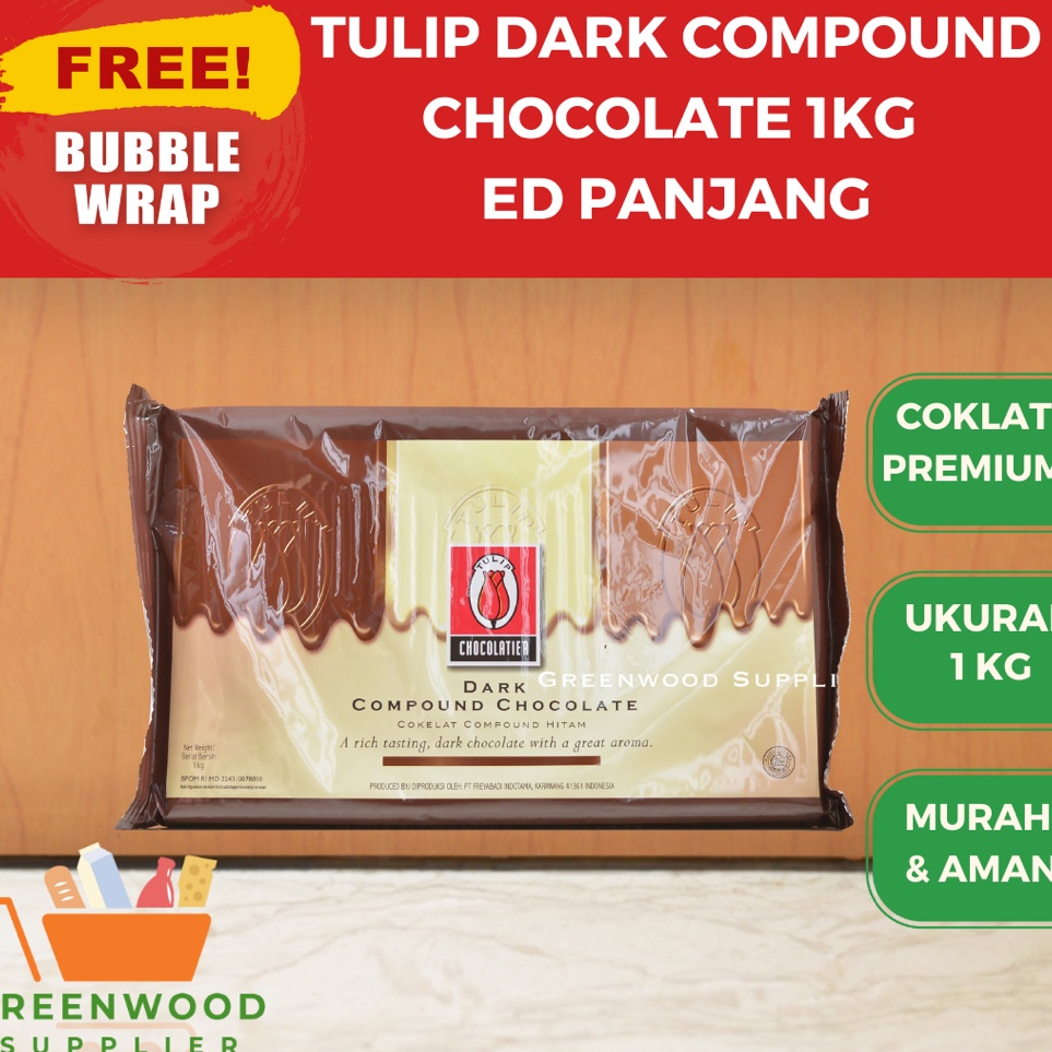 

[KODE BDSGR] Tulip Darkpound Chocolate 1KG