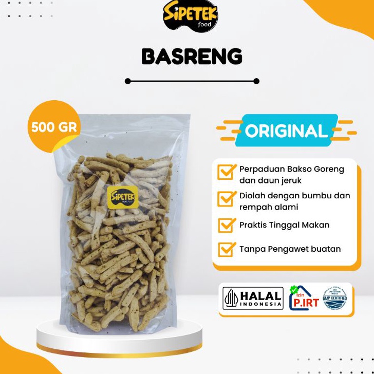 

Big Sale 500Gr Basreng Viral Sipetek ➜♪✲❊