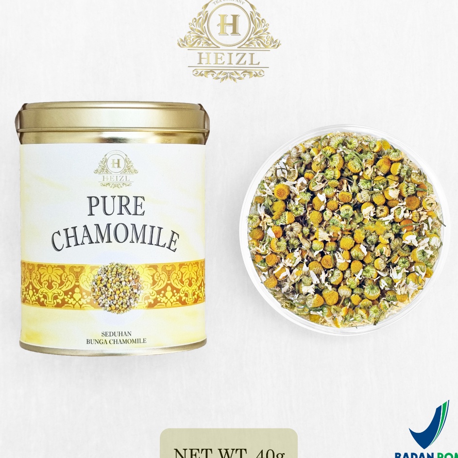 

[KODE DKGBA] HEIZL Pure Chamomile Tea ( Teh Chamomile Camomile Tea ) Teh Insomnia Teh Bunga Kamomil Flower Tea