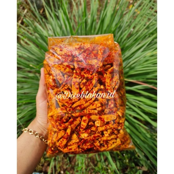 

[KODE CHTKQ] Basreng pedas daun jeruk isi 500gram