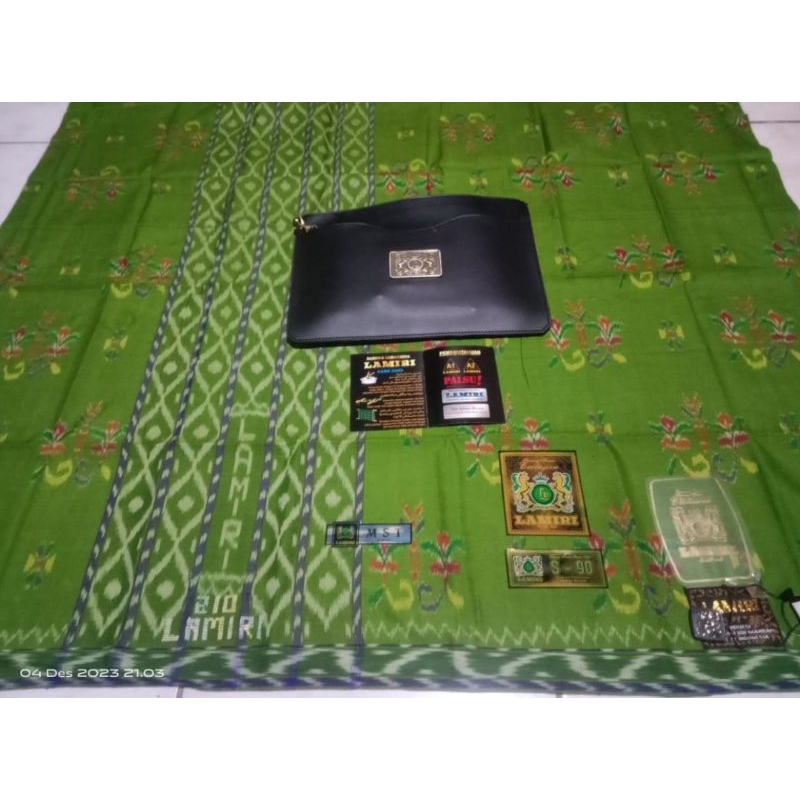 SARUNG LAMIRI ASLI MST S90 ORIGINAL BERHOLOGRAM PABRIK FULL SUTRA