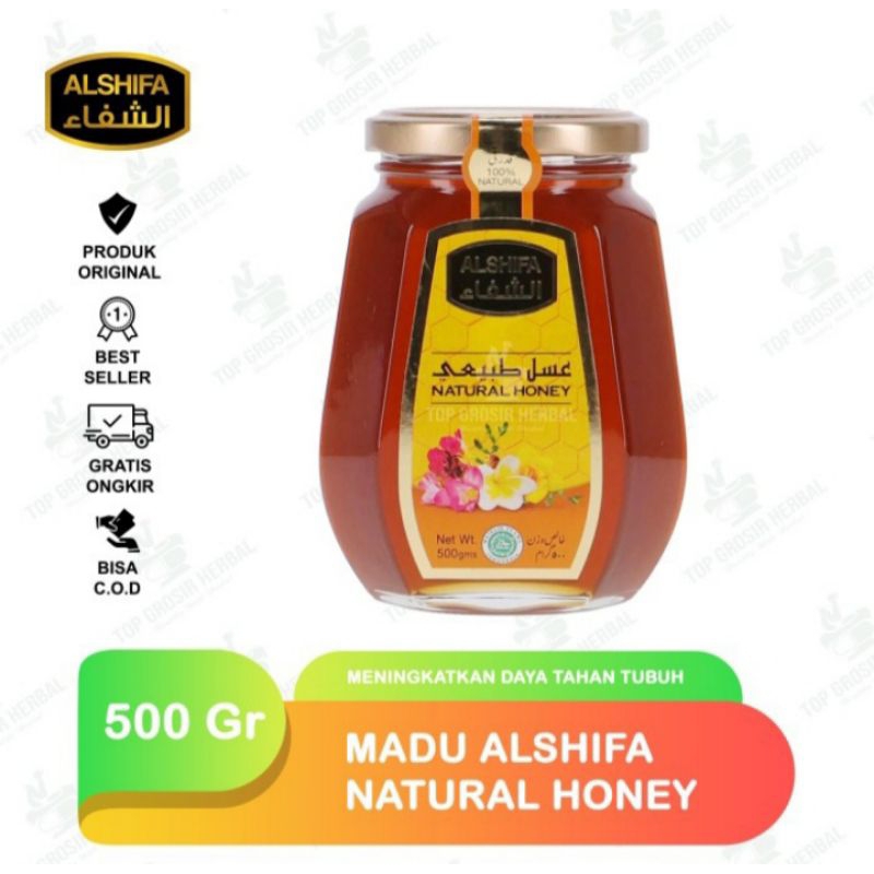 

MADU ALSHIFA 500 GRAM NATURAL HONEY MADU AL SHIFA