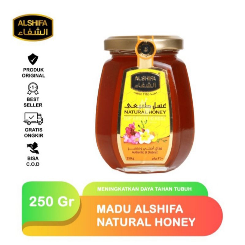 

MADU ALSHIFA 250 GRAM NATURAL HONEY MADU AL SHIFA