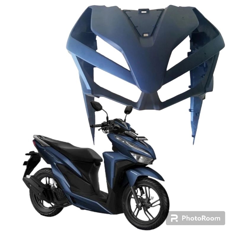 FULL BODY bagian depan Vario 125 150 All new Biru Doff