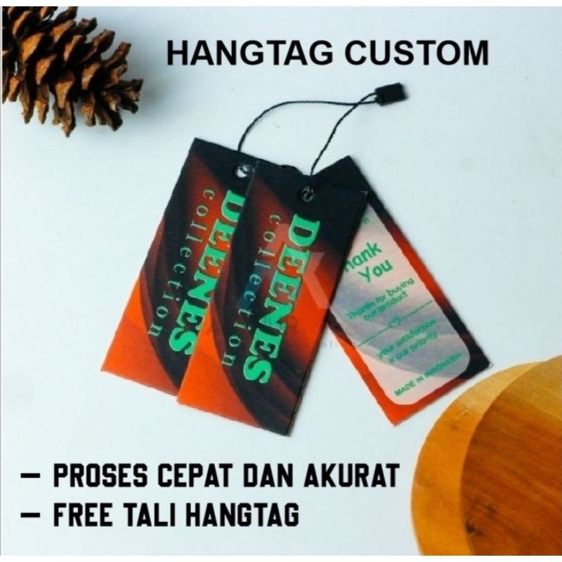 

label hangtag tebal custom label kertas ivory label baju label merk label harga
