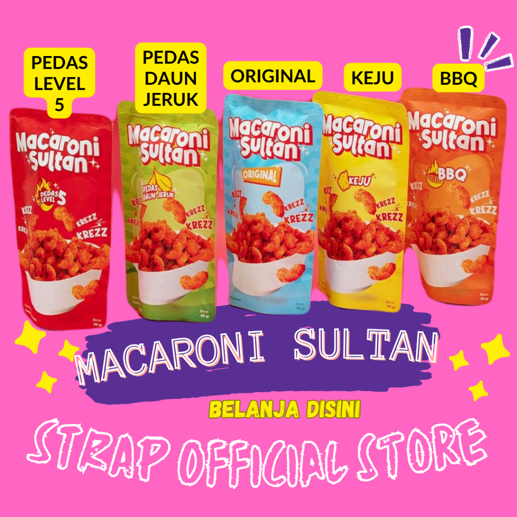 

Macaroni Sultan (MACSUL) | Makaroni Goreng Aneka Rasa | Camilan Viral