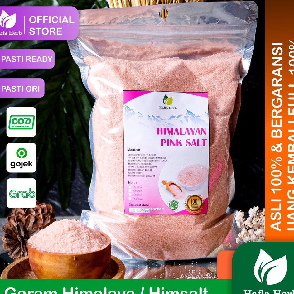 

Terkini Garam Himalaya Original 1 kg Asli Organik Garem Himalayan Salt Himsalt Organic MPASI ➺➩⋆❀