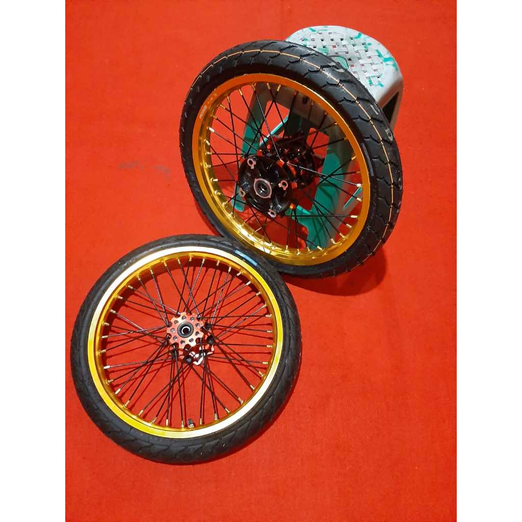 Ban Duro 80/70 & 90/70 Type Cacing 140/160 Ring 17 PNP CRF 150L