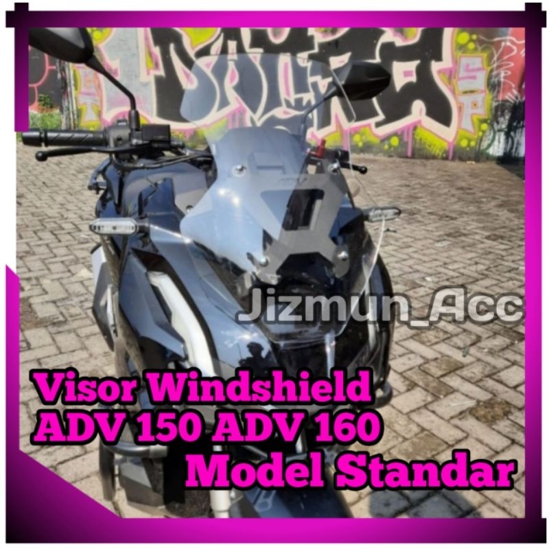 Visor Windshield Visor ADV 150 ADV 160  Pendek Model Standar Original