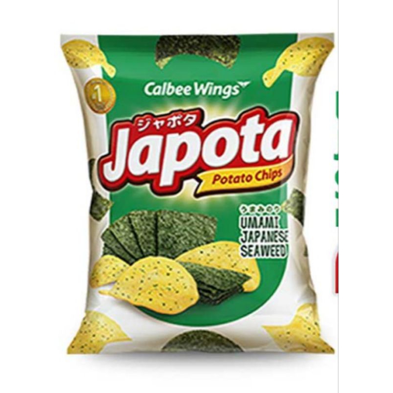 

Japota Keripik Kentang Umami Japanese Seaweed 68 g