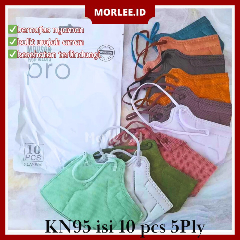 Masker KN95 Pro wemaze Queen Mask isi 10pcs / Masker KN 95 mouson pro