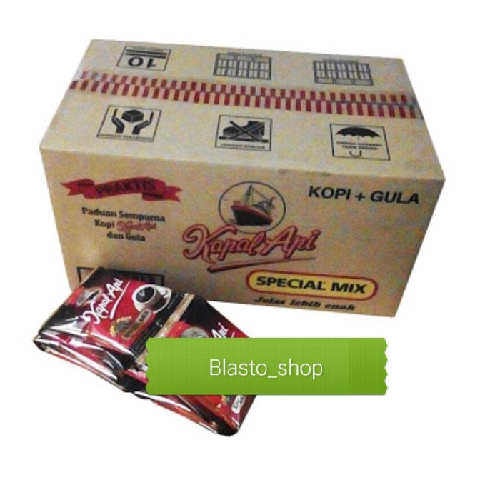 

T3rkini kopi kapal api spesial mix 25 gram ( karton) Stok Sedikit