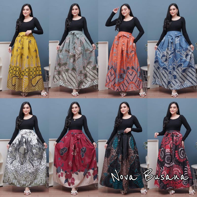 FLASH SALE ROK BATIK PANJANG ROK UNGGUL JAYA ROK PAYUNG ROK BATIK MUSLIMAH SARUNG WANITA SANTRIWATI