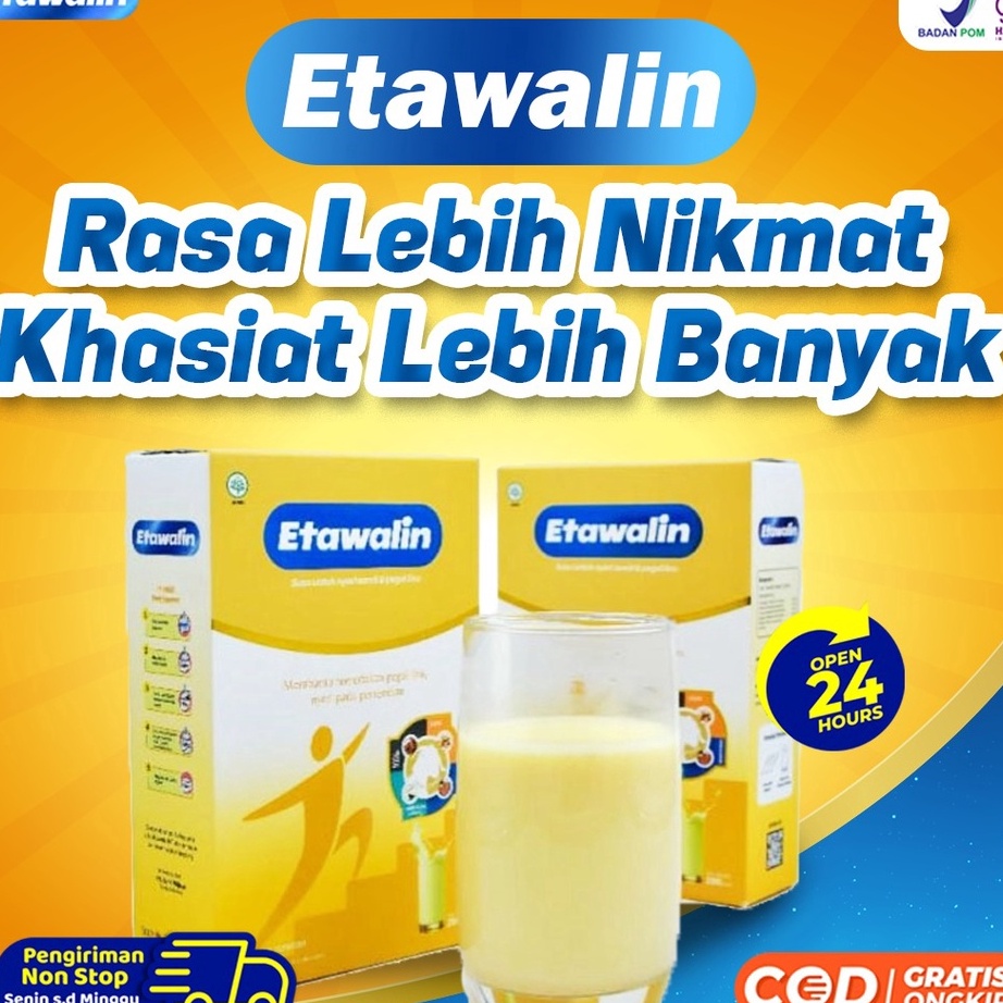 

Super Promo Etawalin - Membantu Mengatasi Asam Urat, Rematik dan Nyeri Sendi 100% Original Alami Tanpa Efek Samping Ready