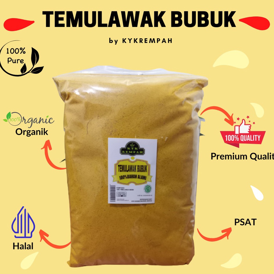 

Seller TEMULAWAK BUBUK [500 GRAM] GRADE A Terbaru