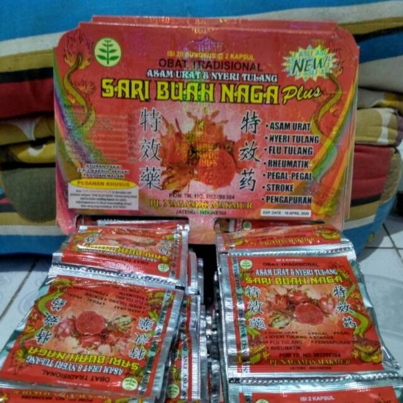 KAPSUL BUAH NAGA Asli Ori pegal linu - kapsulBuahNaga buahnaga