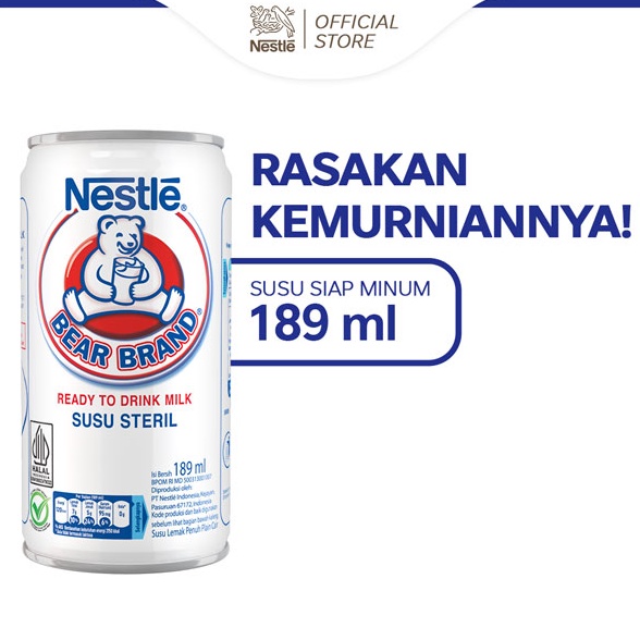 

Best Pr0duk BEAR BRAND Susu Kaleng Susu Beruang Susu Steril 189ml [92]