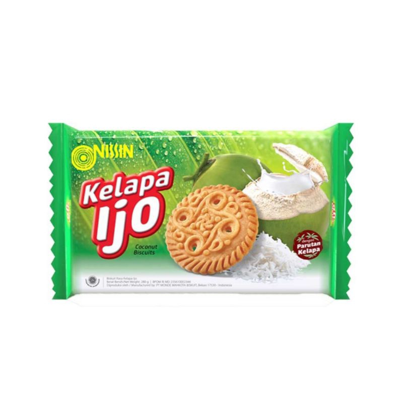 

Nissin Biskuit Kelapa Ijo 280gr