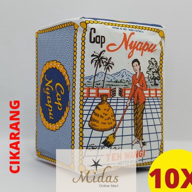 

Terbaru Teh Nyapu Solo 10 Pcs X 40 gram Stok Banyak