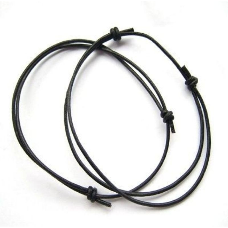 Gelang Tali Hitam Polos Gelang Couple Gelang Hitam Couple Gelang Inisial Gelang polos Gelang Simple