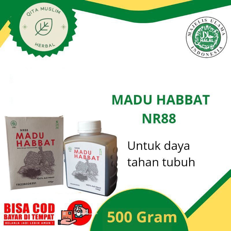 

Madu Habbatussauda - Madu Habbat NR88 500 gram