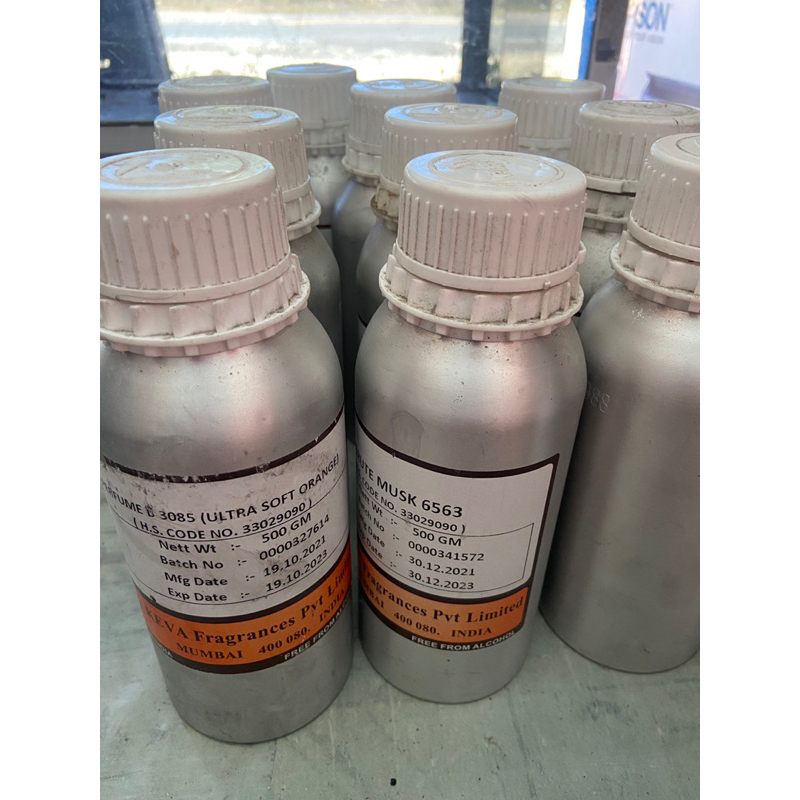 Kaleng aluminium parfum bekas/disply parfum