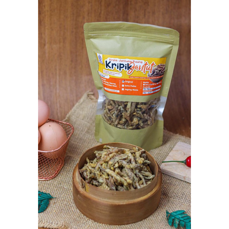 

Keripik Jantut/Bunga Pisang