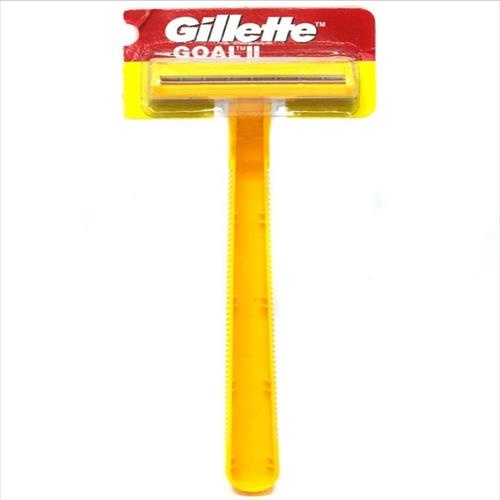 ALAT CUKUR GILLETTE GOAL II Alat Nyukur Kumis Kerokan Jenggot Gileet Cukuran 2 Mata