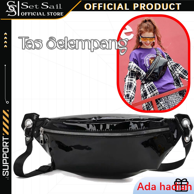 Set Sail waistbag wanita tas pinggang tas dada wanita tas hp wanita tas import wanita tas wanita kek