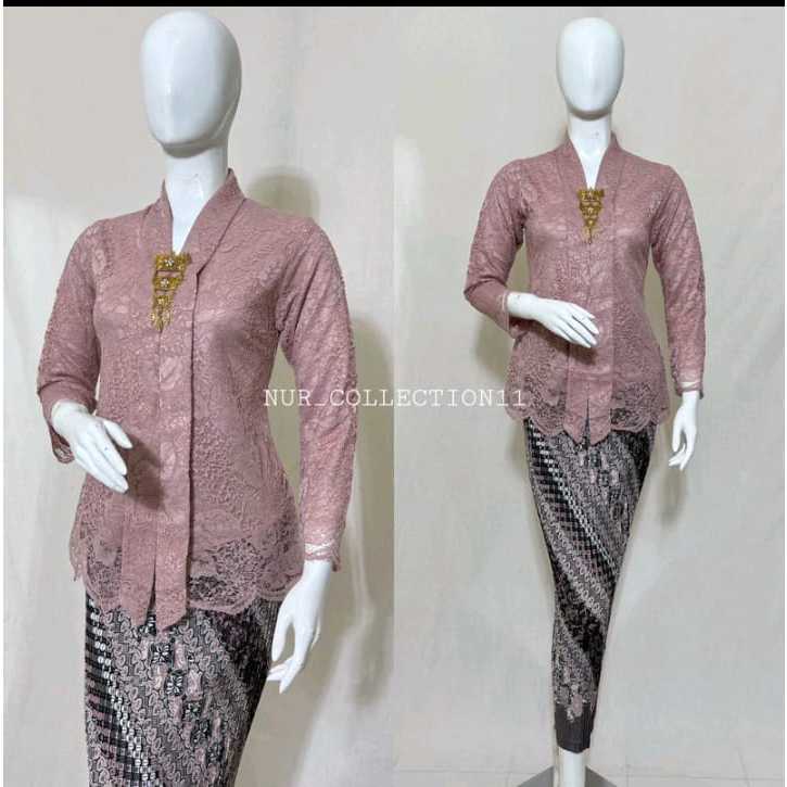 Kebaya Tunik/Kebaya Kartini Pendek/Kebaya wisuda/Kebaya wisuda/Kebaya modern