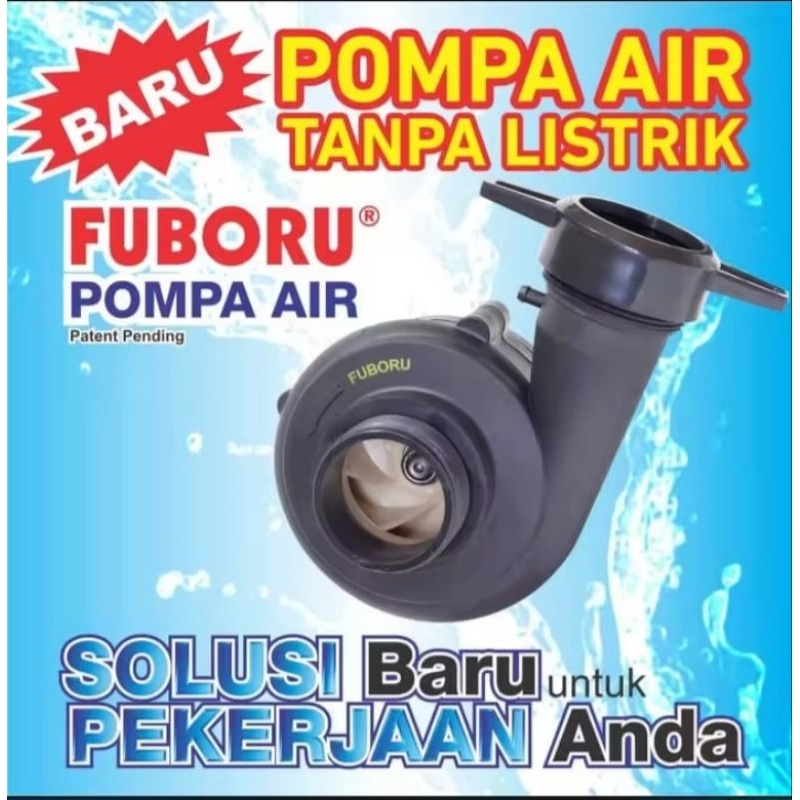 pompa air fuboru inovasi sepeda motor