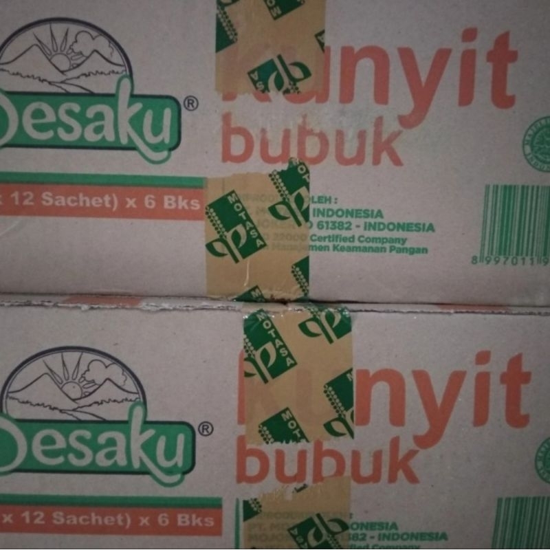 

Bumbu Desaku Kunyit Bubuk 1 Dus Karton isi 432 pcs (6 pak x 72 pcs)