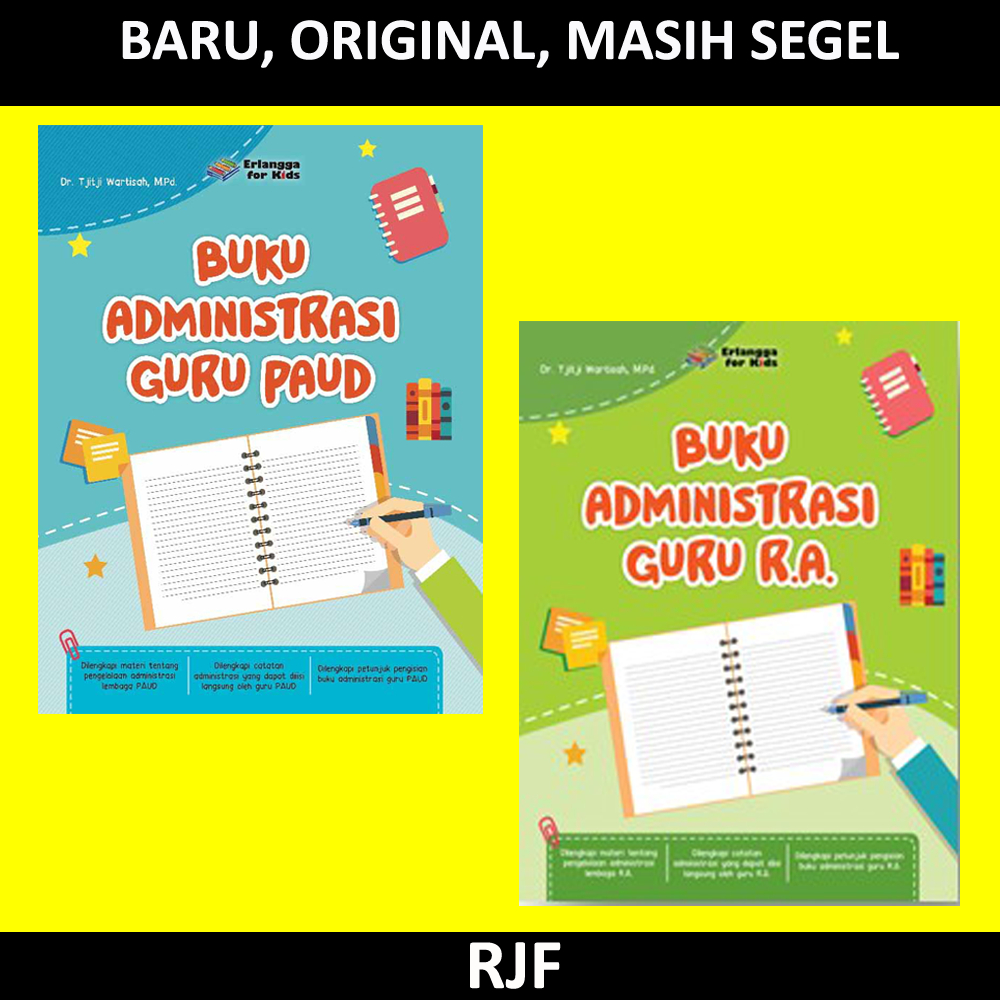 BUKU ADMINISTRASI GURU PAUD DAN BUKU ADMINISTRASI GURU RA