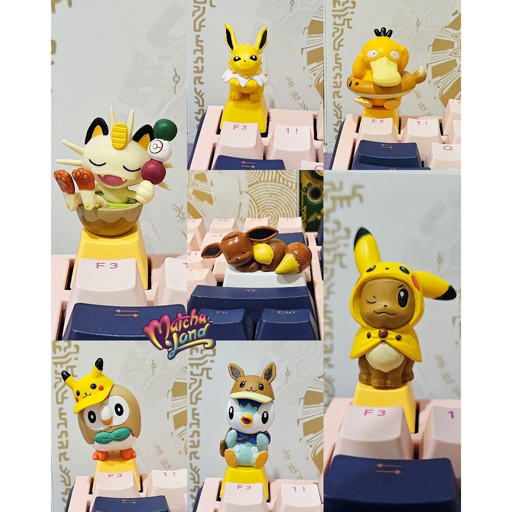 Pokemon Keycaps Mechanical Keyboard, Pokemon Game | MatchaLand