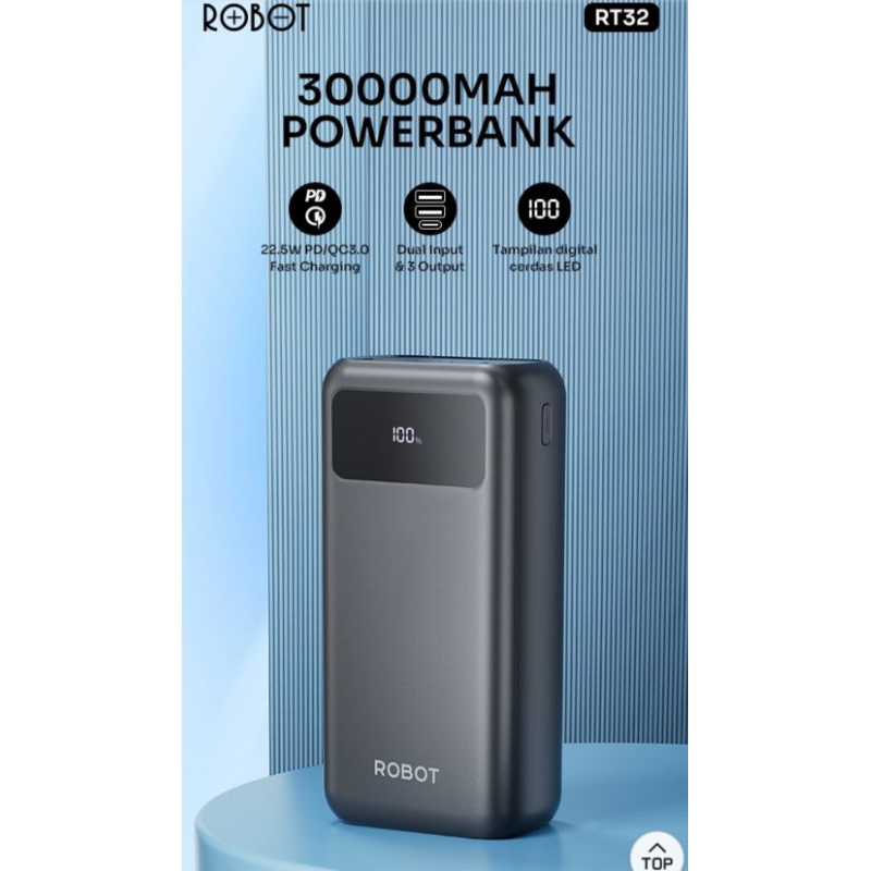POWERBANK ROBOT RT32 30.000 MAH