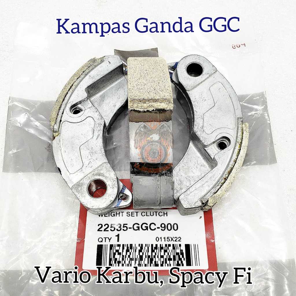 KAMPAS GANDA CVT HONDA GGC KAMPAS KOPLING VARIO110 KARBU SPACY FI VARIO 110 TECHNO SENTRIFUGAL KUALI