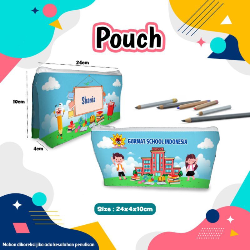 

TEMPAT PENSIL CUSTOM FOTO BAHAN SINTETIS