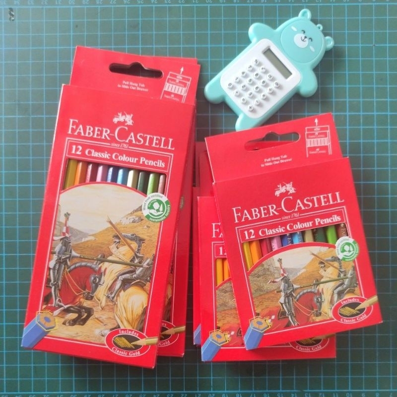 

Faber Castell Pensil Warna 12 Classic Kecil/Tanggung