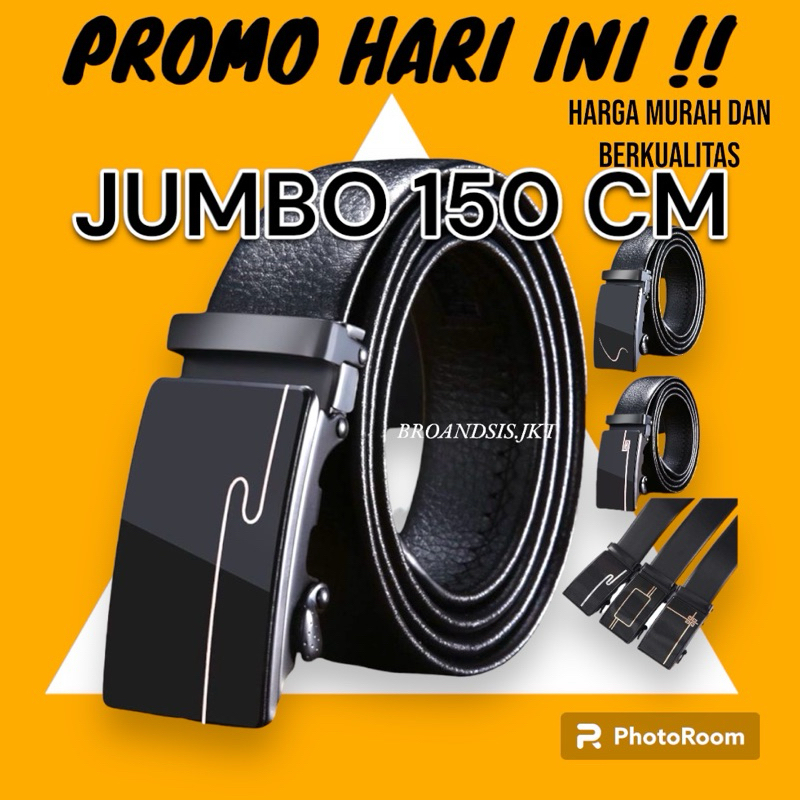 PROMO Gesper Ikat Pinggang JUMBO Pria Dan Wanita Besi