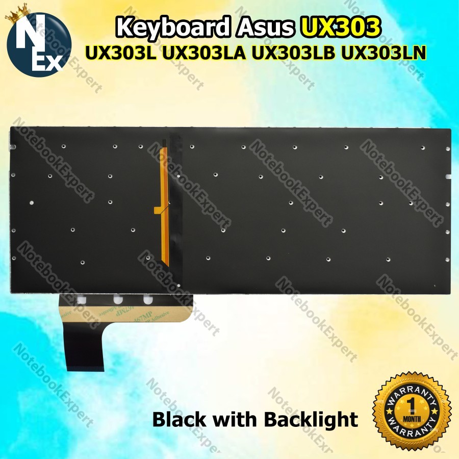 Keyboard Asus UX303 UX303L UX303LA UX303LB UX303LN Backlight - Black
