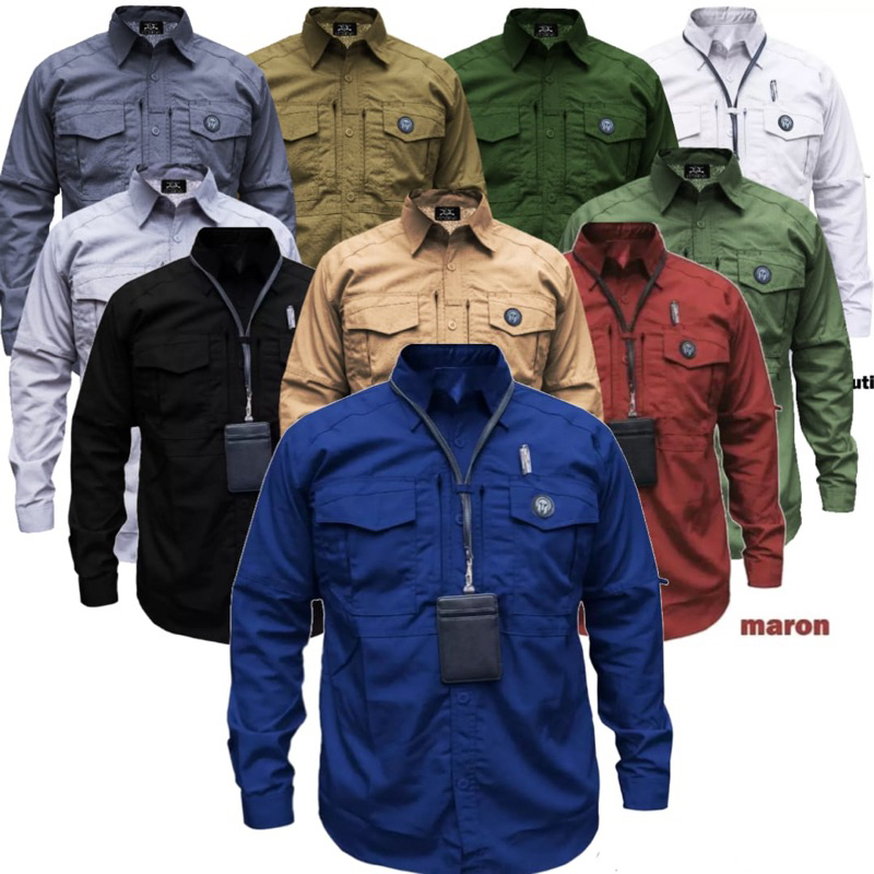KEMEJA TACTICAL M-TAC ORIGINAL LENGAN LANJANG