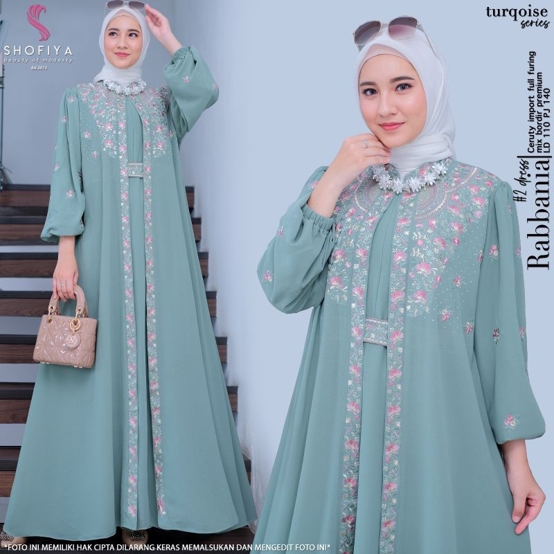 RABBANIA DRESS/DRESS SHOFIYA/GAMIS TERBARU