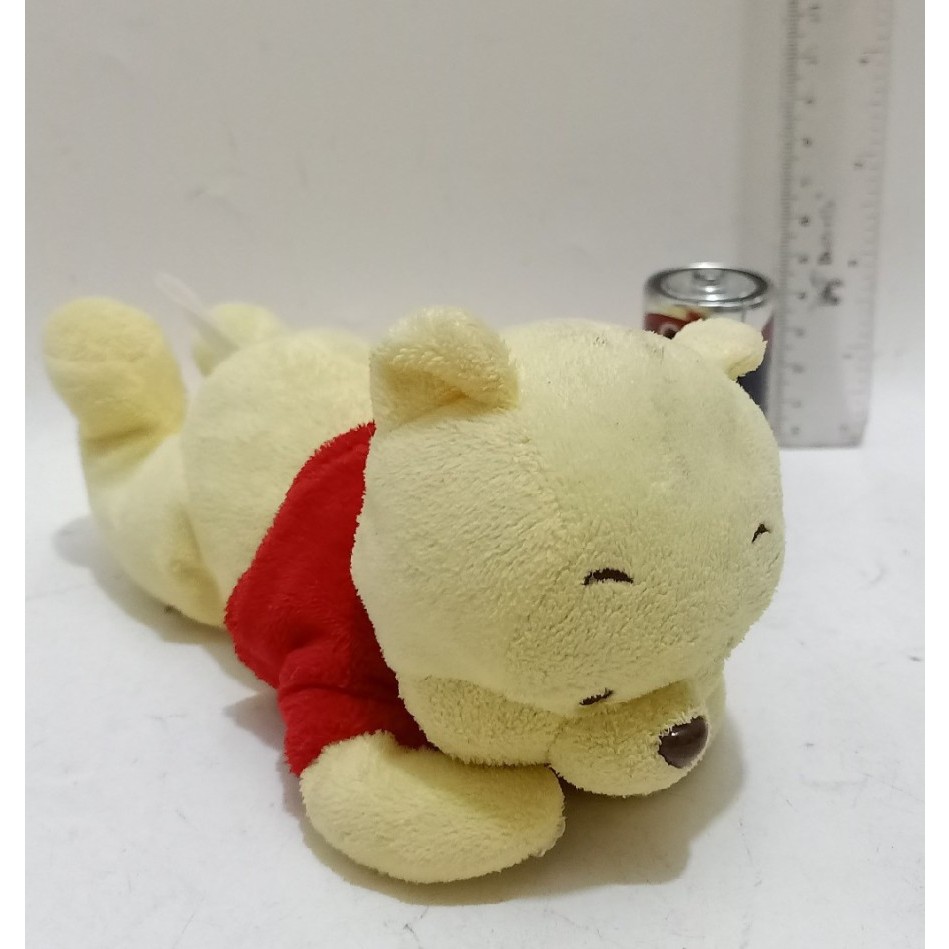 Disney winnie the pooh lying pooh sleep plush doll boneka