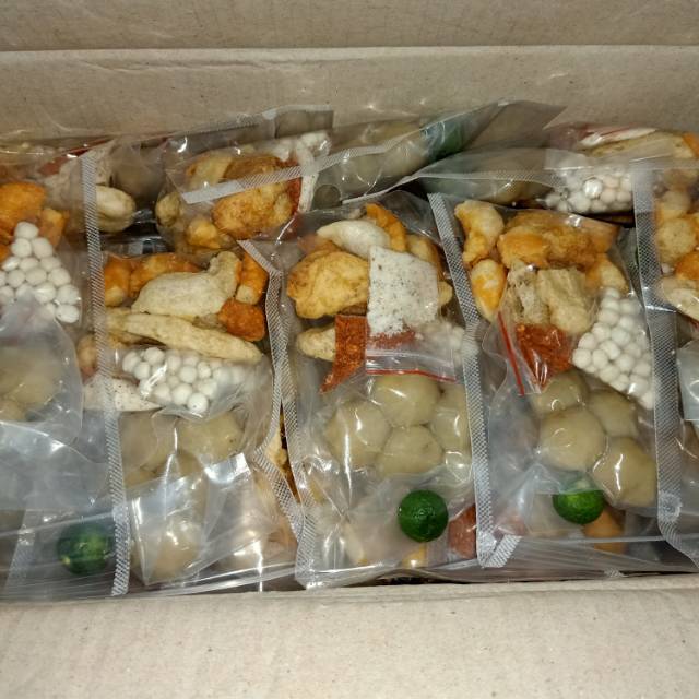 

PAKET HEMAT BASO ACI TULANG RANGU 12PCS PEDAS JERUK