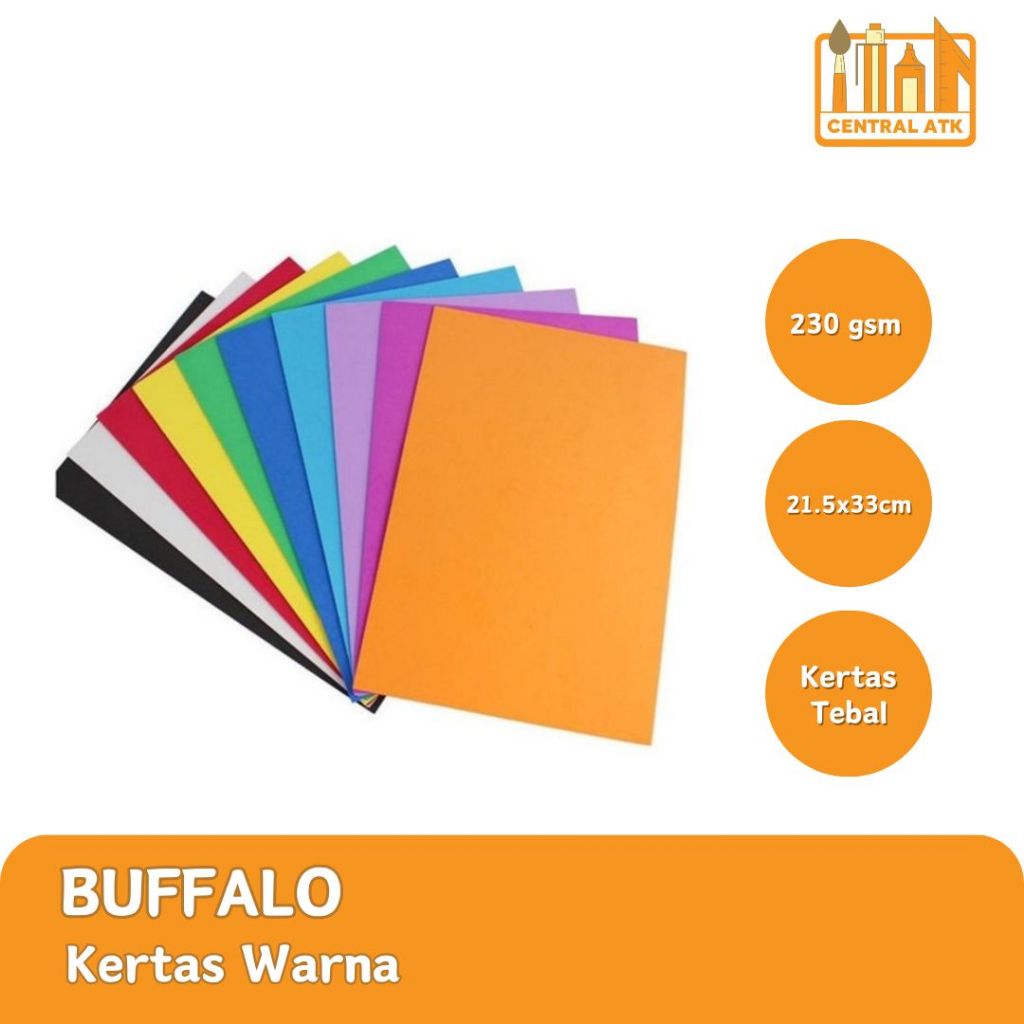 

KERTAS BUFALO FOLIO F4 ISI 10 LEMBAR