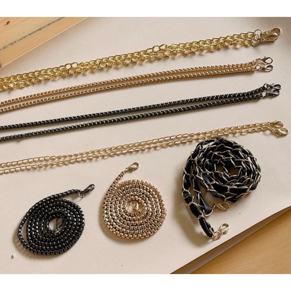 Tali Tas Rantai Besi / Rante Chain Premium Anti Karat 110CM Diameter